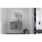 Castello Usa Amazon 30-inch Gray Right Vanity Set with Gray Top and Gold Handles CB-MC-30G-GLD-2056R-GR - alternate 7